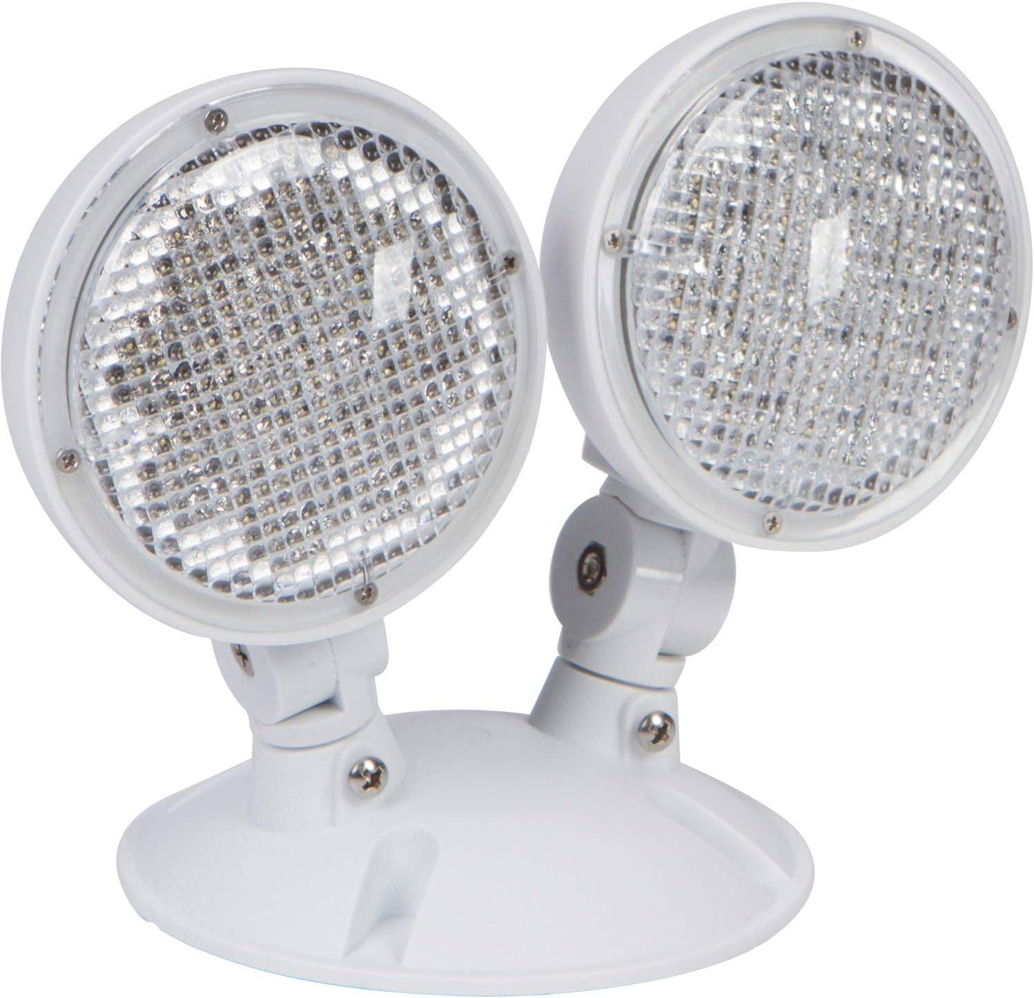 Morris Products 73127 Remote Emergency Light Head 2 3.6V LED Lamps Weatherproof,White