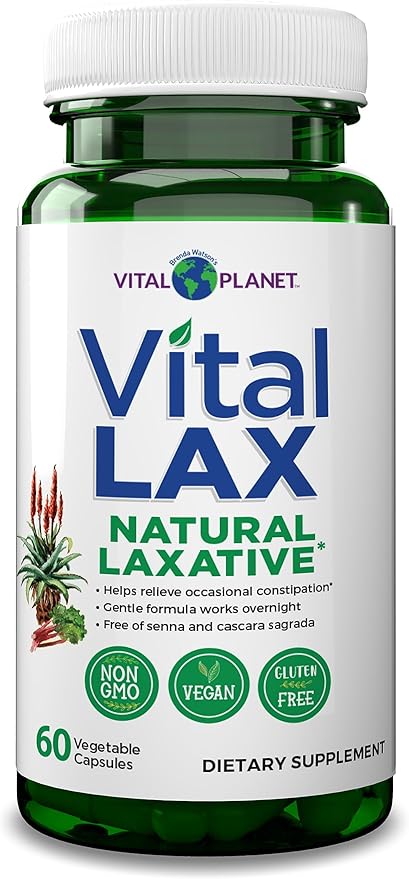 Vital Planet - Vital Lax Natural Laxative Cleanse Supplement for