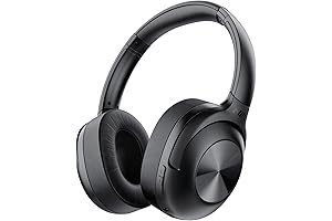 SD Card Headphones: 30-Hour Playtime, Foldable, Over-Ear Comfort