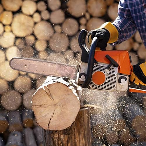 Miniatura 5 de Abroman Paquete de 2 cadenas de motosierra de 8 pulgadas, 34 eslabones de repuesto para Dewalt DCPS620 DCPS620B DCPS620M1 Black & Decker LPP120,