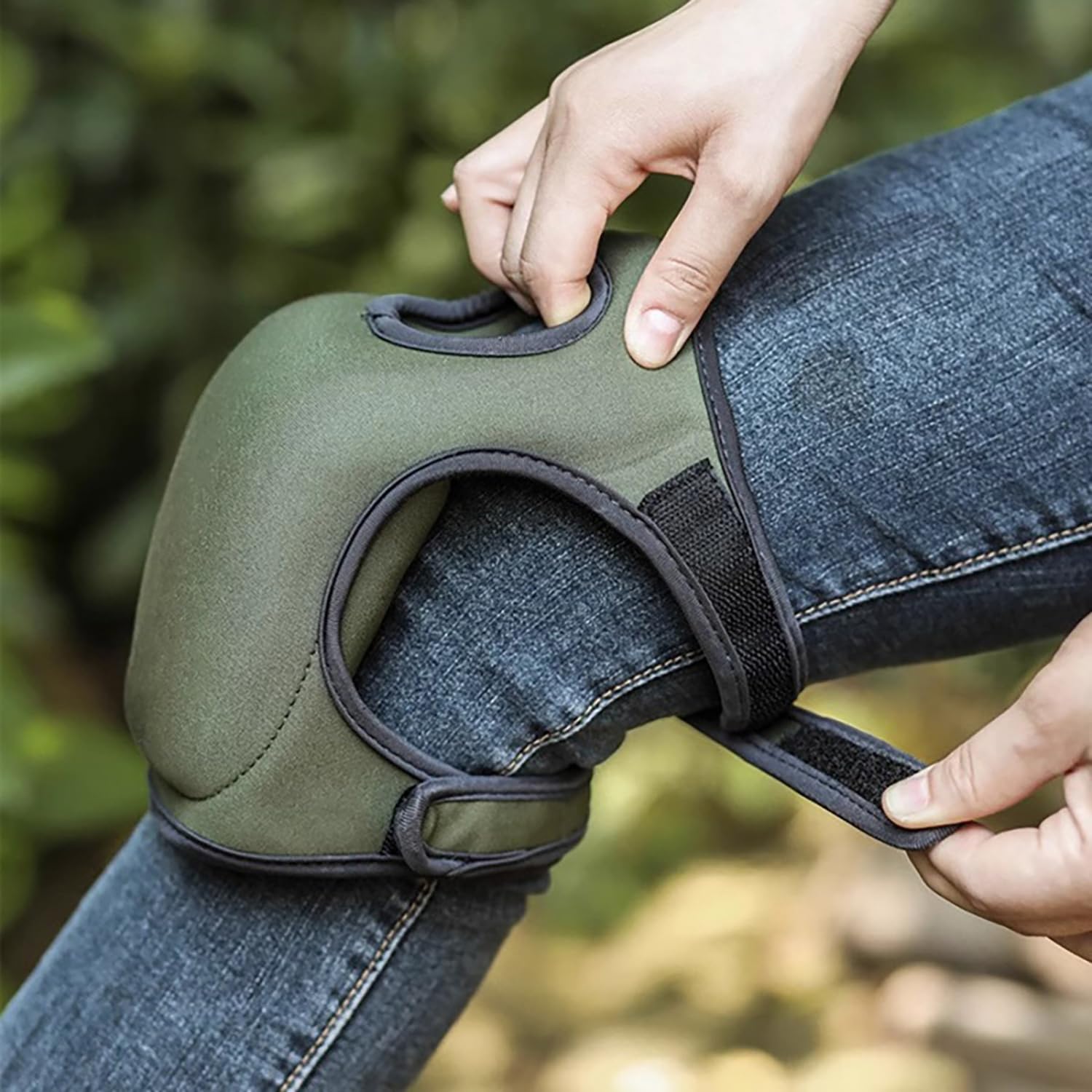 Protectores Rodilla Jardín Rodilleras Jardinería - Pack de 2, Verdes, Rodilleraes Suaves de Trabajo, Adecuadas Para la Limpieza del Suelo, la Limpieza del Hogar y las Tareas Jardinería