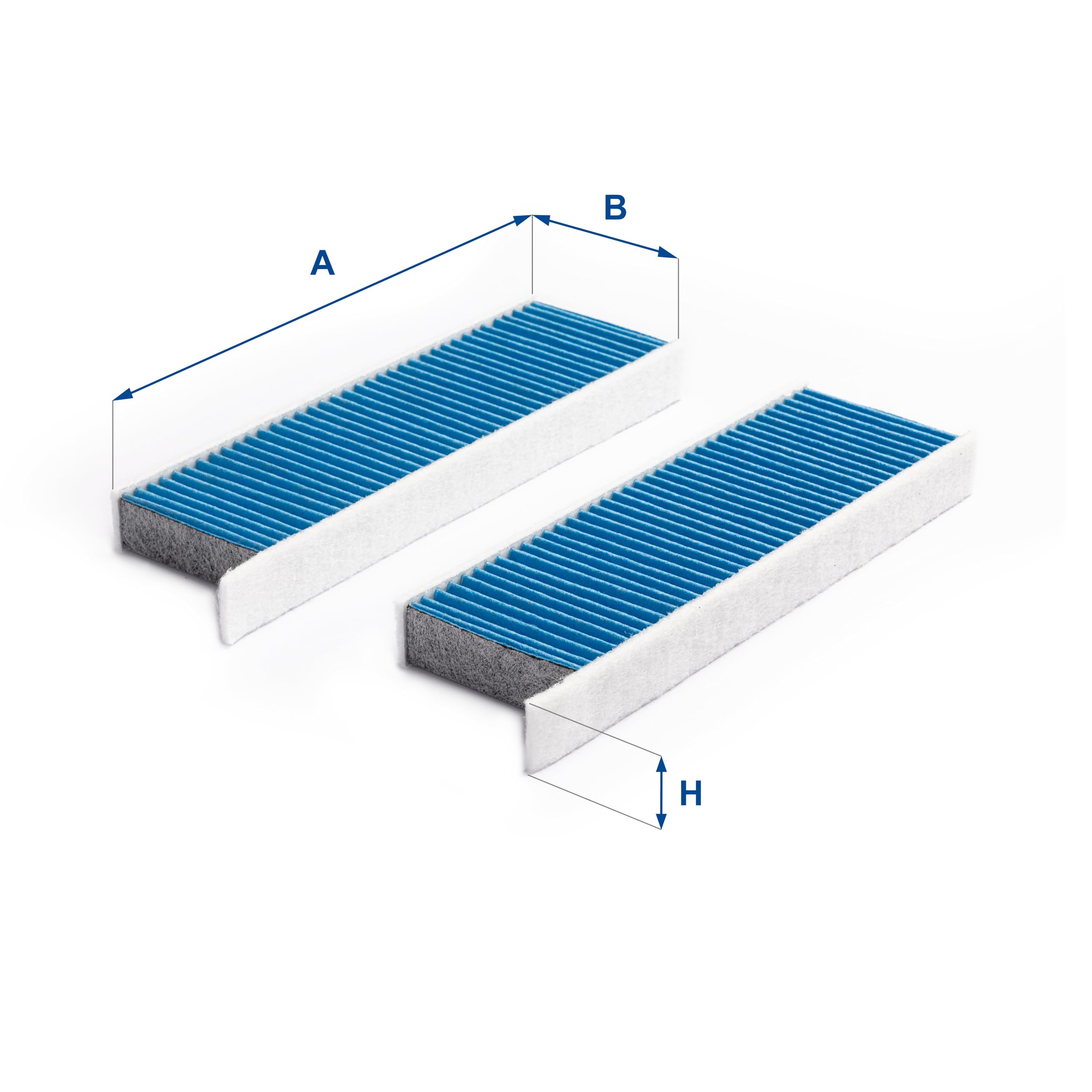 UFI Filters, Filtro Abitacolo Antipolline 53.143.00, Filtro Abitacolo