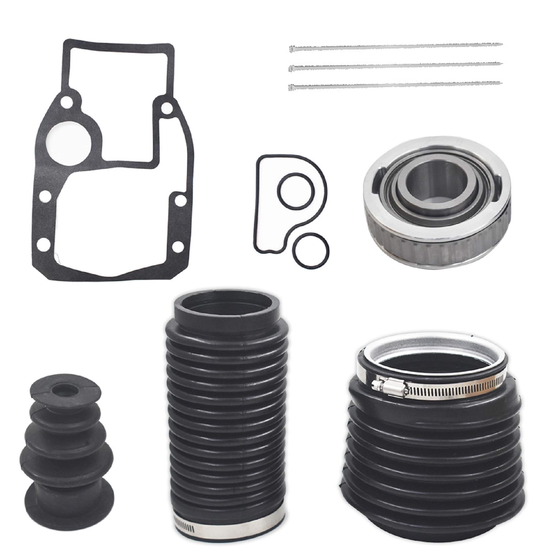 Auspuffbalg-Kit Klemmenersatz für Cobra Sterndrive I/O | 3854127 914036 911826
