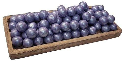 Miniatura 4 de Bolso a granel púrpura claro de las bolas de goma de la perla 1 pulgadas-2 libras para las duchas del bebé y los partidos de la revelación del género