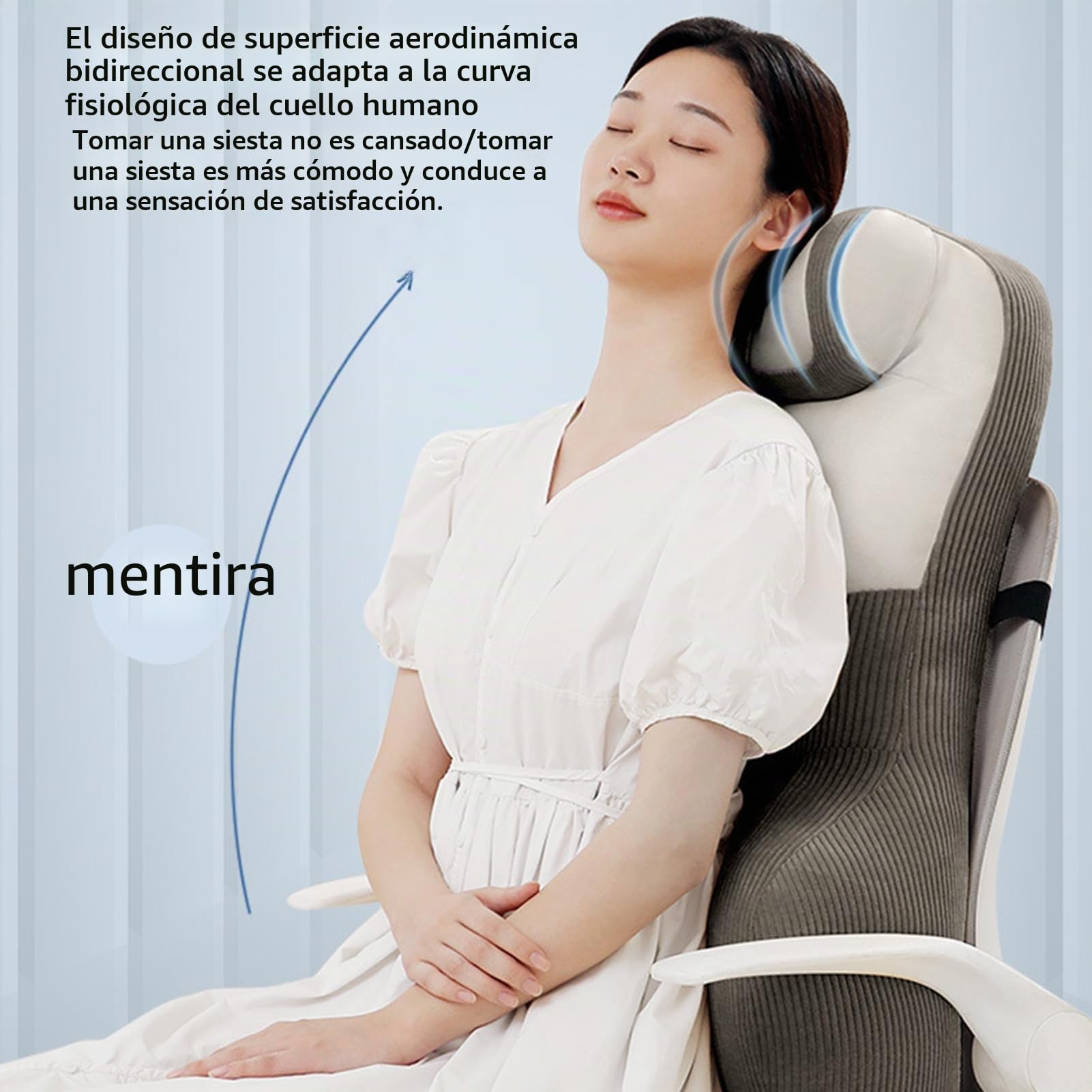 Cojín De Soporte Para La Espalda Para Sofá,Cojín De Soporte Para La Espalda Con Reposabrazos - Cojín De Cama Para Leer - Cojín Ergonómico Y Cómodo Para Los Brazos De Soporte Lumbar,