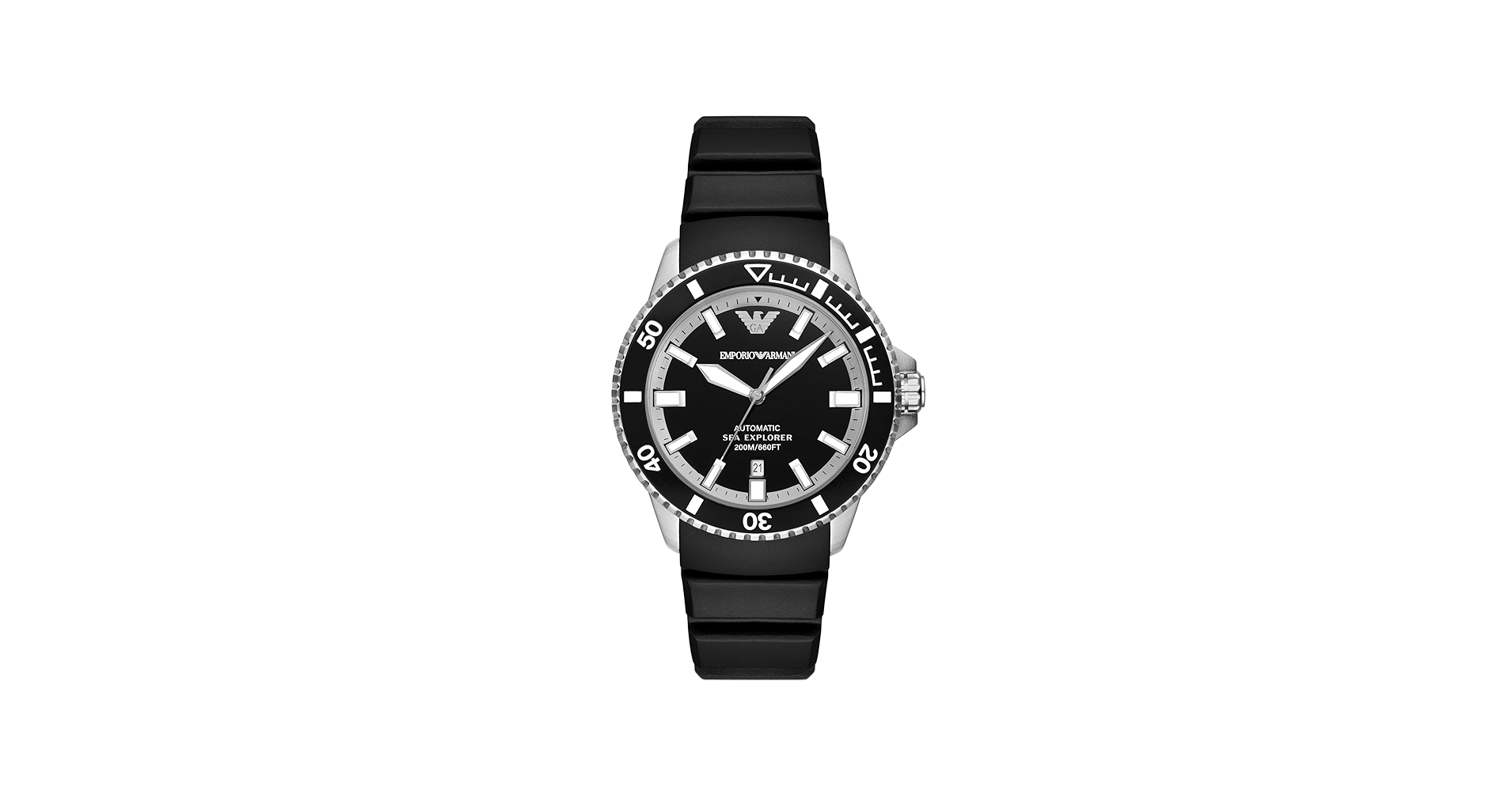 Amazon.co.jp: [エンポリオアルマーニ] 腕時計 SEA EXPLORER
