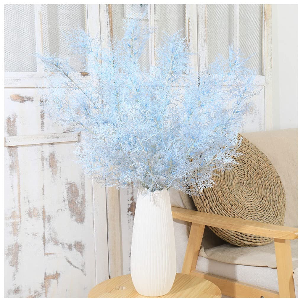 Amazon｜アートフラワー 人工霧の花の霧の草の家の背景の壁の装飾花の