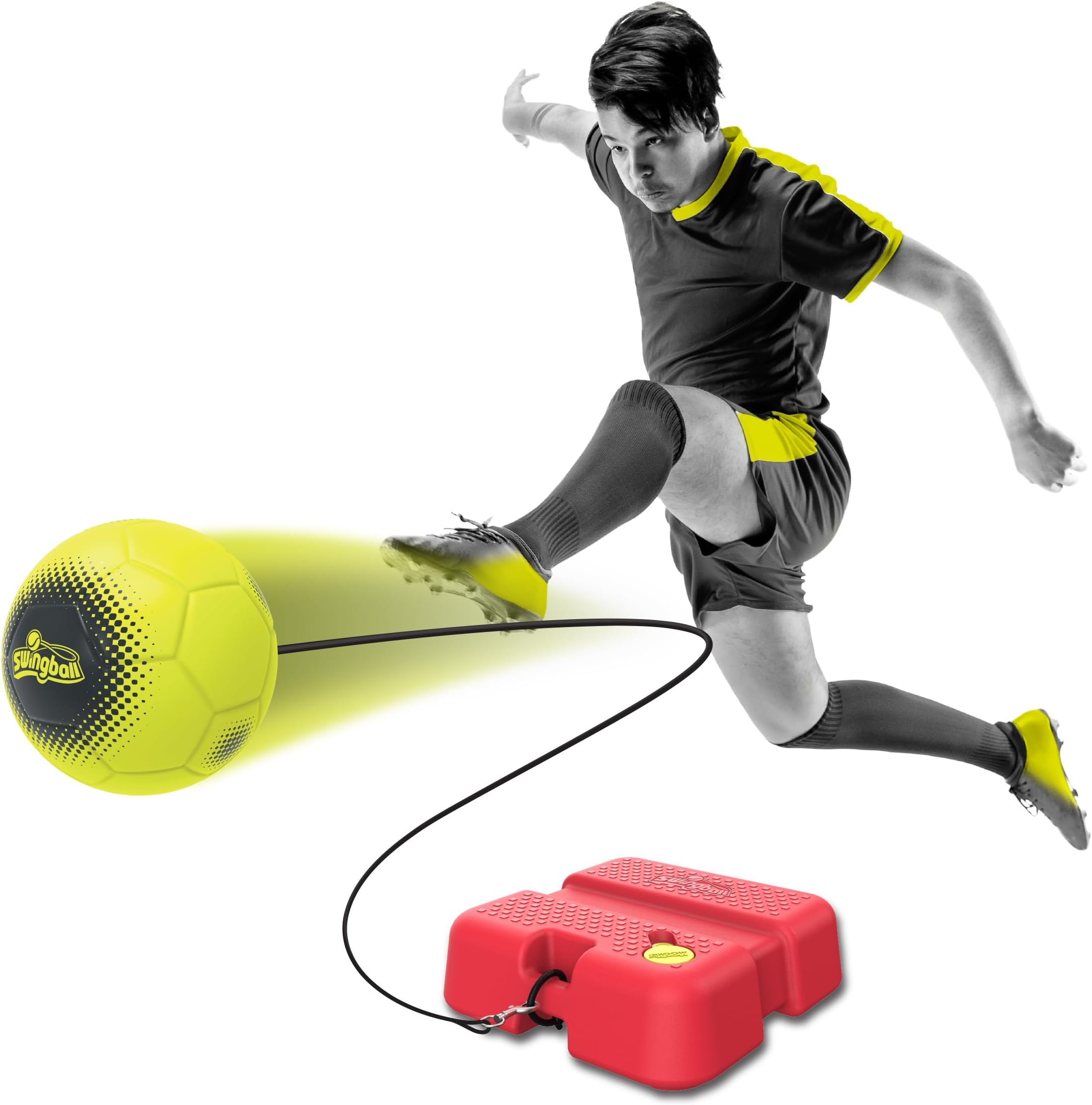 Swingball Reflex Soccer Training Aid, Outdoor Activities, Garden Games, Football Practice, Suitable for Boys and Girls Aged 6+