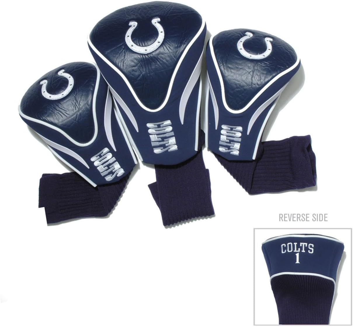 Team Golf NFL Pittsburgh Steelers Contour Golf Club Headcovers (3 Count), Numbered 1, 3, & X, Fits Oversized Drivers, Utility, Rescue & Fairway Clubs, Velour lined for Extra Club Protection : Everything Else