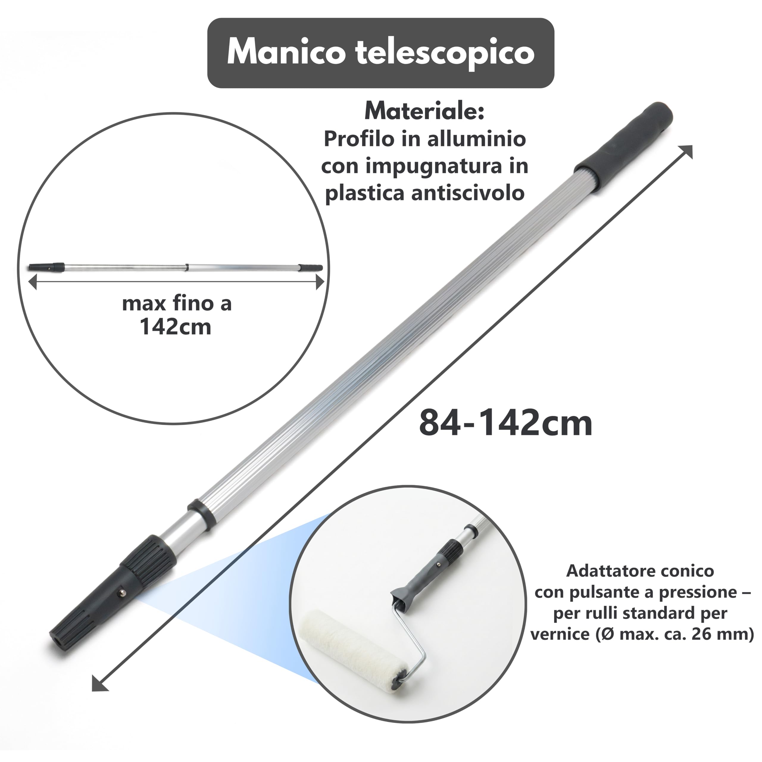 Set attrezzi per pavimenti resina epossidica composto livellante | Raschietto livellatore con asta telescopica | Miscelatore elica | Scarpe chiodate