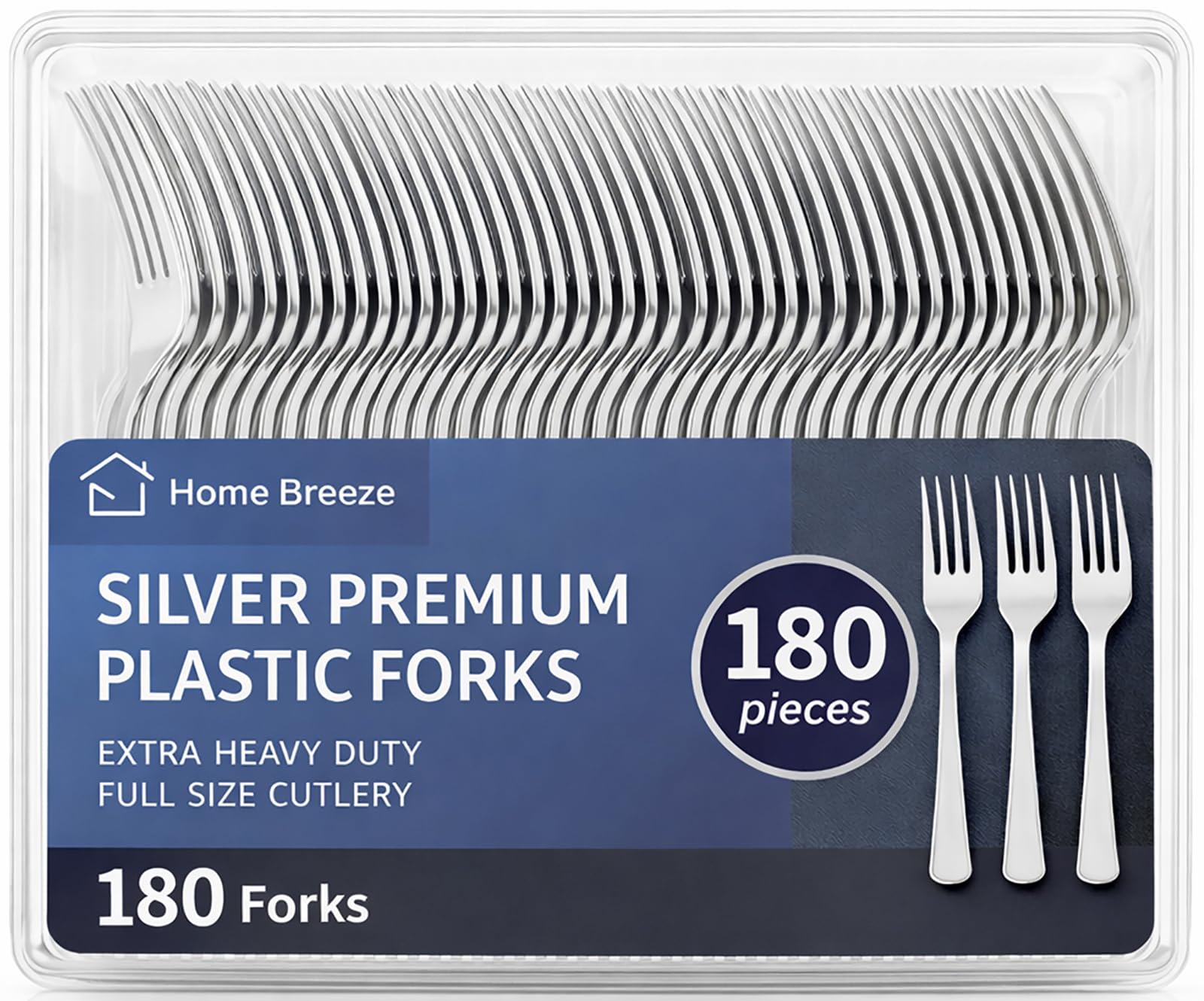 180 Count Gold Plastic Forks Heavy Duty, Disposable Plastic Silverware — Amazon image 11