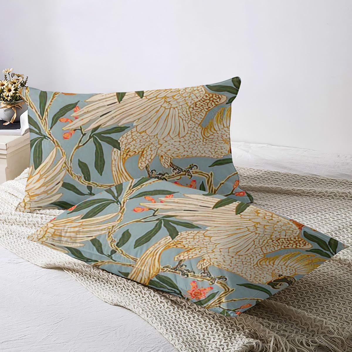 Amazon｜William Morris ウィリアム モリス 寝具カバーセット 布団 