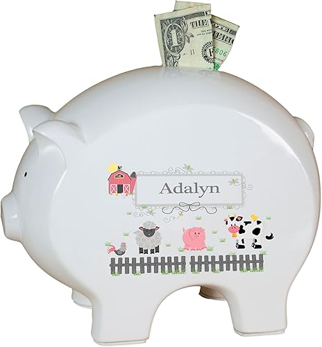 Miniatura 2 de Alcancía personalizada Barnyard Friends