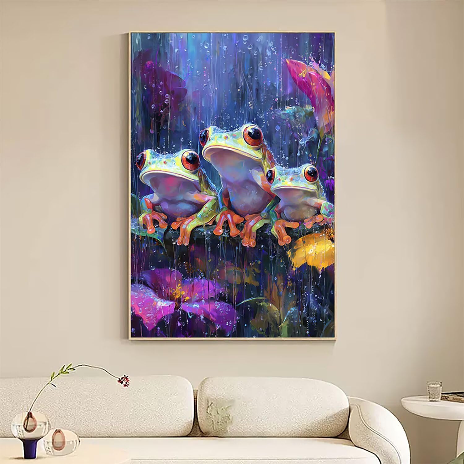 Pary Diamentowe Malarstwo Kompletny Zestaw, DIY Babcia Diamentowe Malarstwo Duże 120 x 90 cm, 5D Diamenty Kryształ Sztuka Haft krzyżykowy Zestaw Sztuk, DIY Obrazy Diamentowe Malowanie Dekoracja Domu W