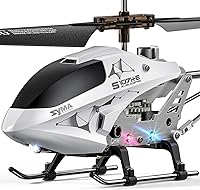 Vista 19 de Helicóptero de control remoto SYMA, S107H-E helicóptero RC con despegue y aterrizaje con una tecla, alta y baja velocidad y diseño duradero