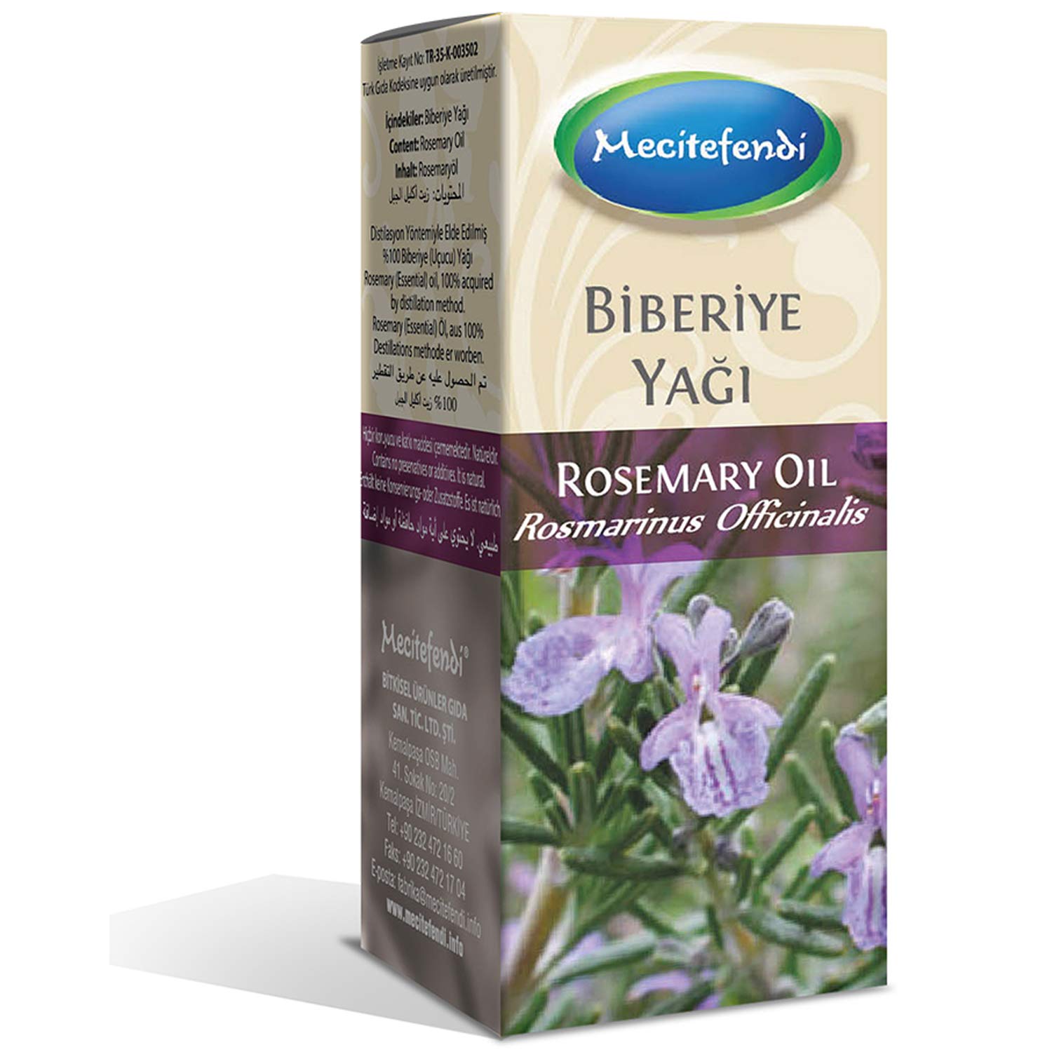 Mecitefendi Biberiye Yağı 20 Ml