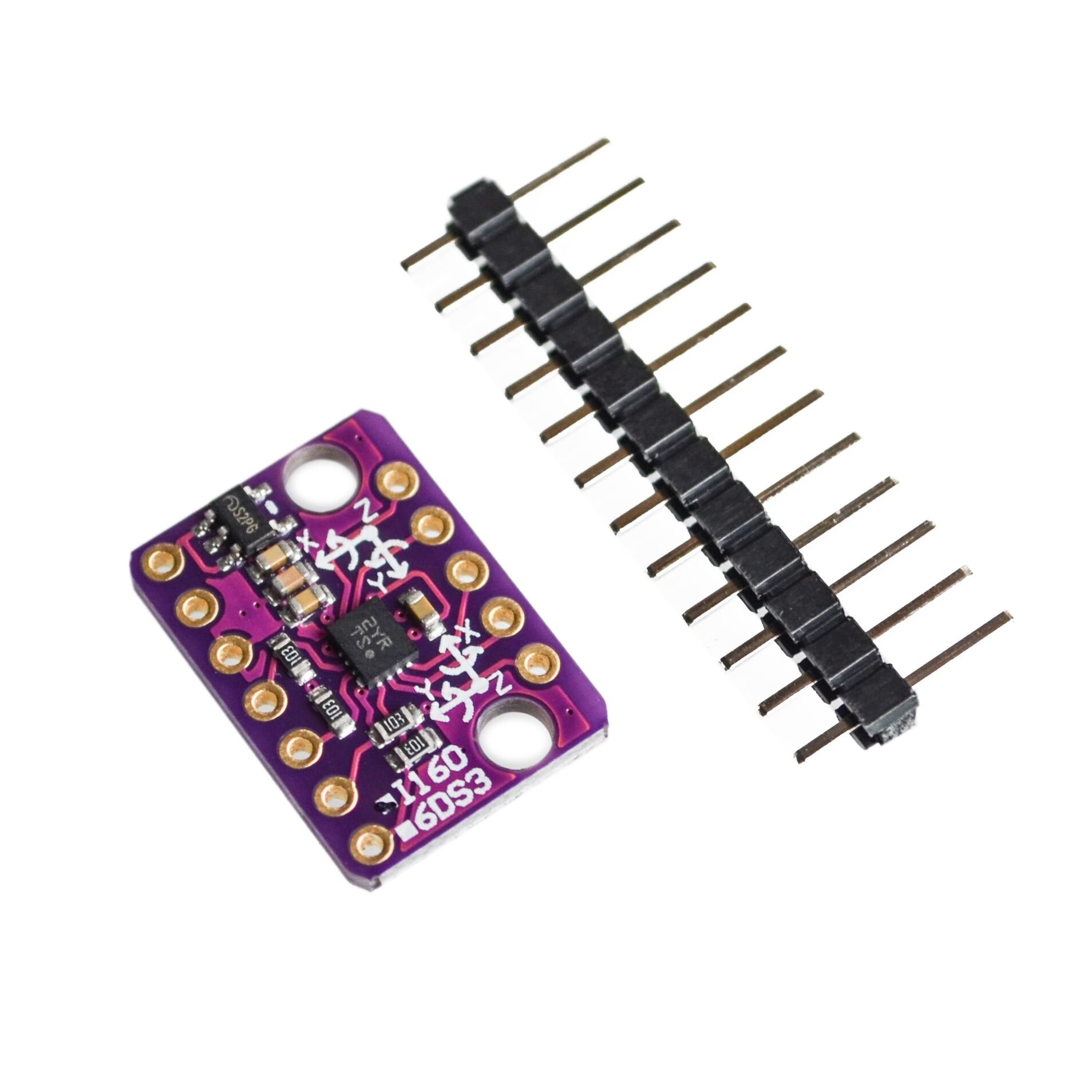 5 pièces BMI160 6DOF accéléromètre 6 Axes Gyroscope capteur de Mesure inertielle