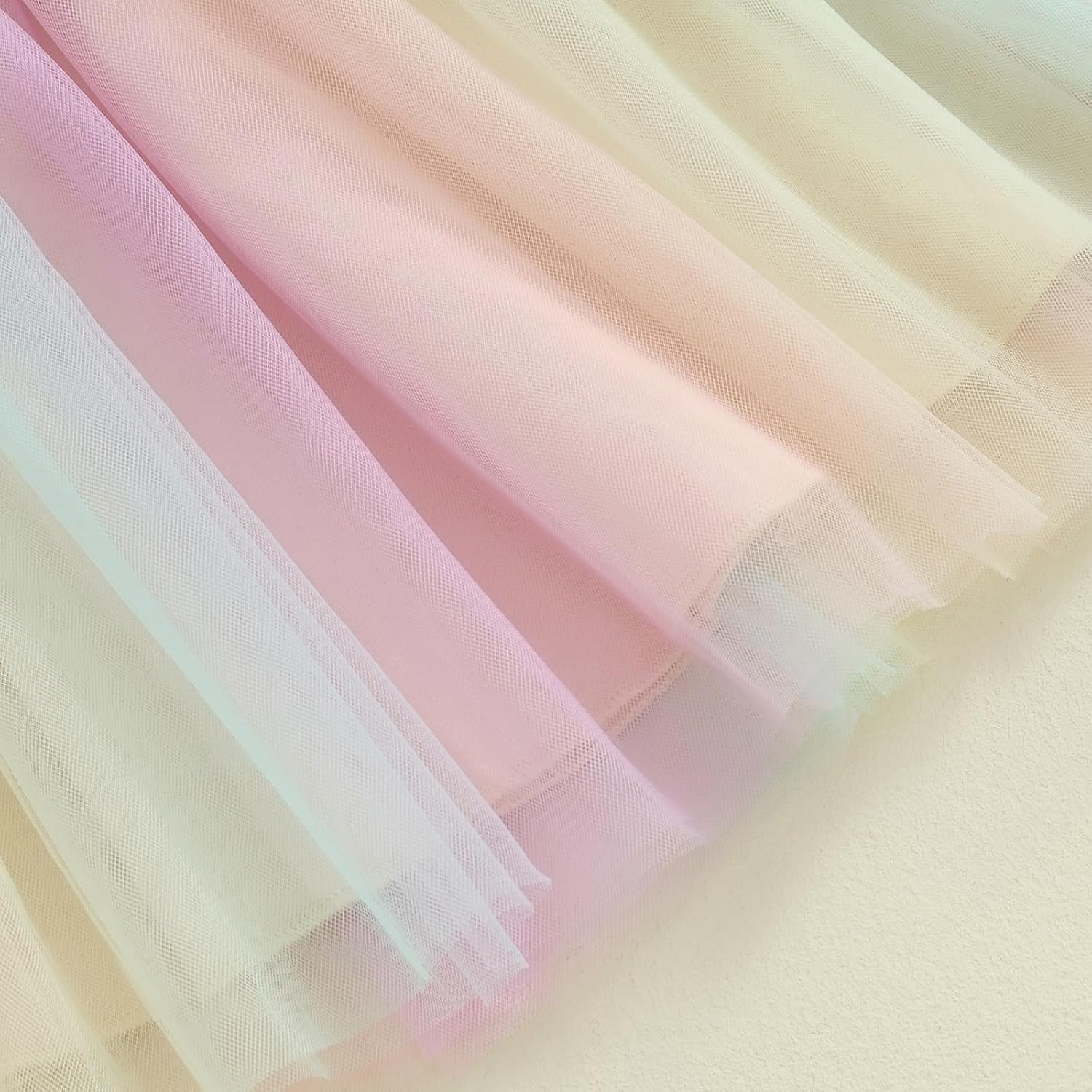 Toddler Baby Girls Birthday Outfits Birthday Girl Embroidery Letter Sweatshirt Tops+Rainbow Tutu Skirt Fall Clothes - Image 7