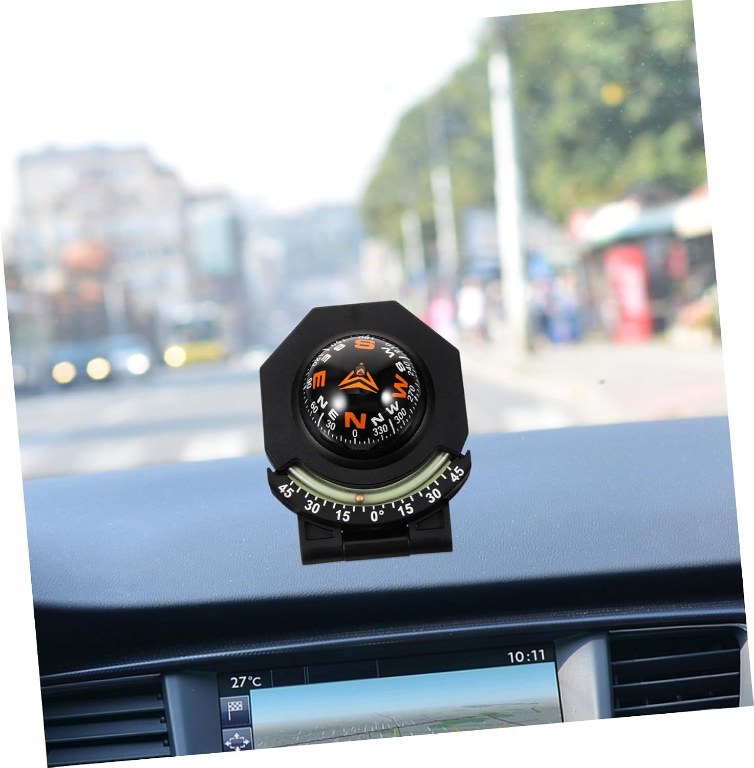 LIOOBO Dash Mounted Compass for Vehicle Auto Dash Compass for Boats for Marine
