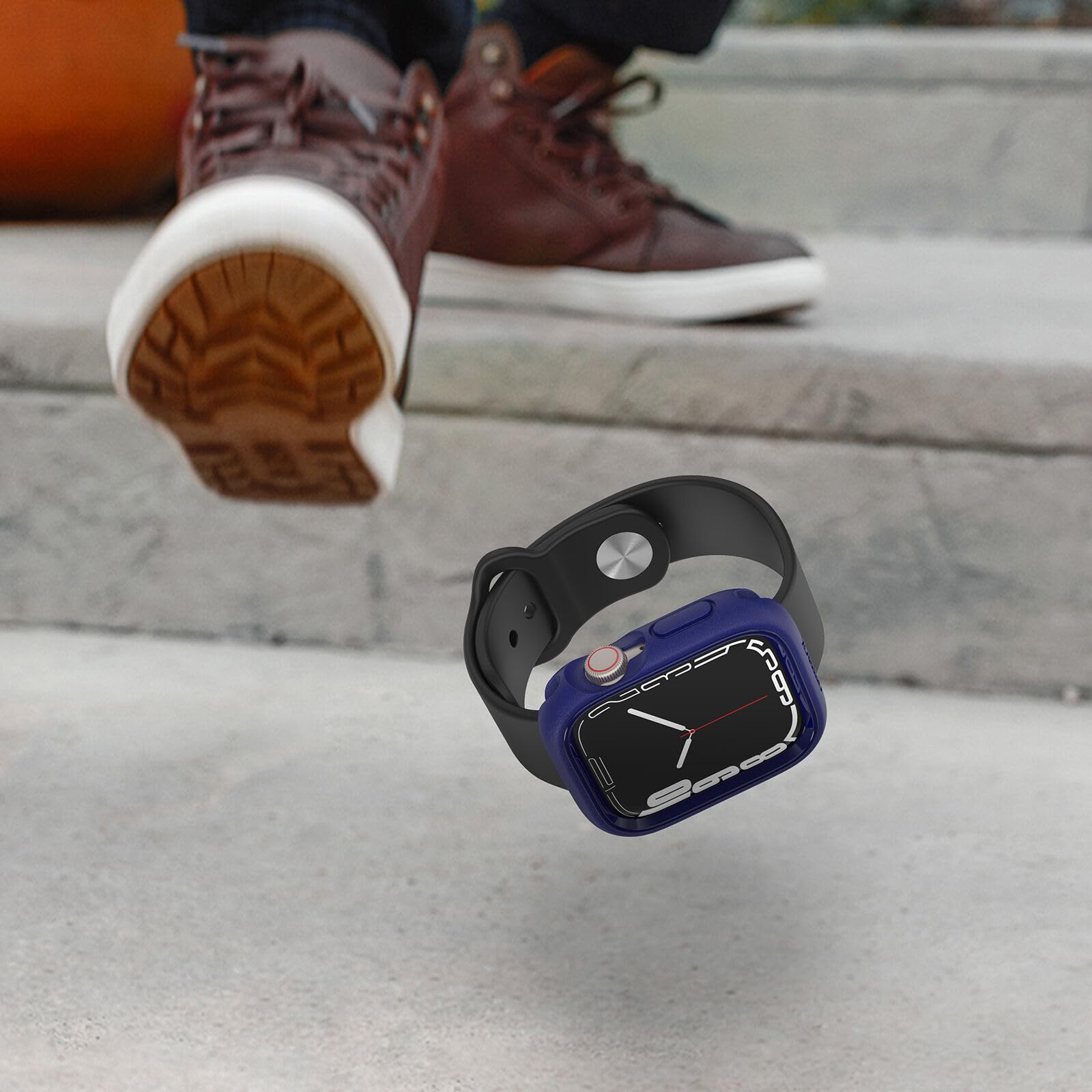 OtterBox etui na zegarek Apple Watch Series 8/7-45mm, Odporny na wstrząsy i upadki, elegancki futerał ochronny na zegarek Apple, chroni wyświetlacz i krawędzie, Vostok