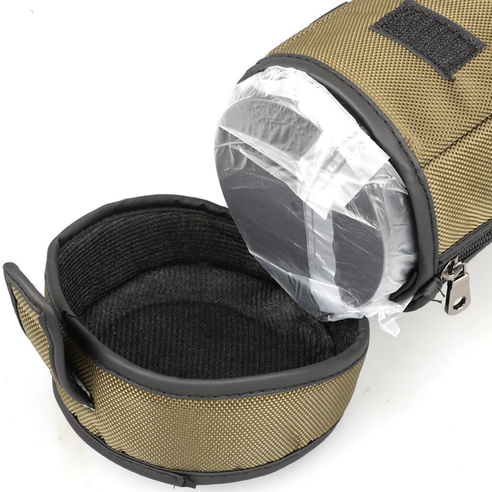 Housse de Protection pour Longue-Vue avec bandoulière à Fermeture Rapide - Sac de Transport pour trépied - Sac de Transport pour trépied Lumineux - Accessoires de Photographie - 80 mm - Vert