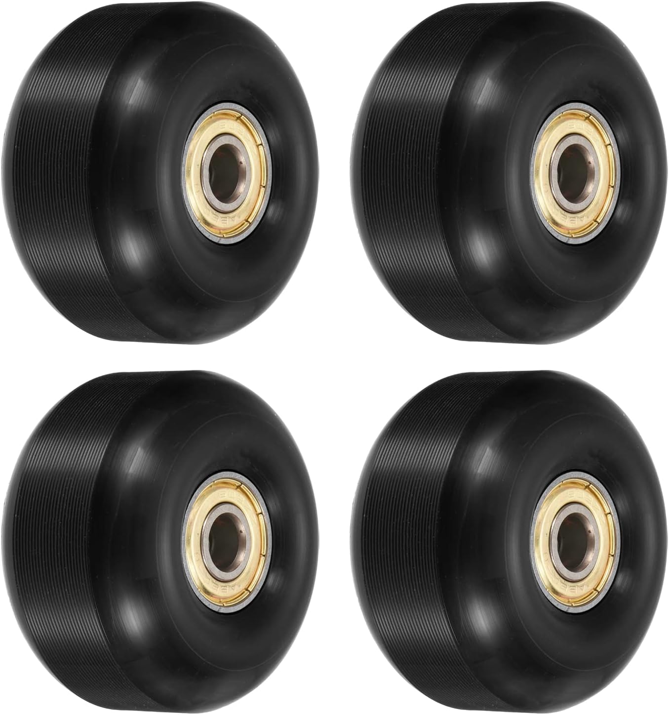 PATIKIL Skateboardräder 52mm 95A - 4er Pack Mit Kugellagern & Skate-Tool, Weiß