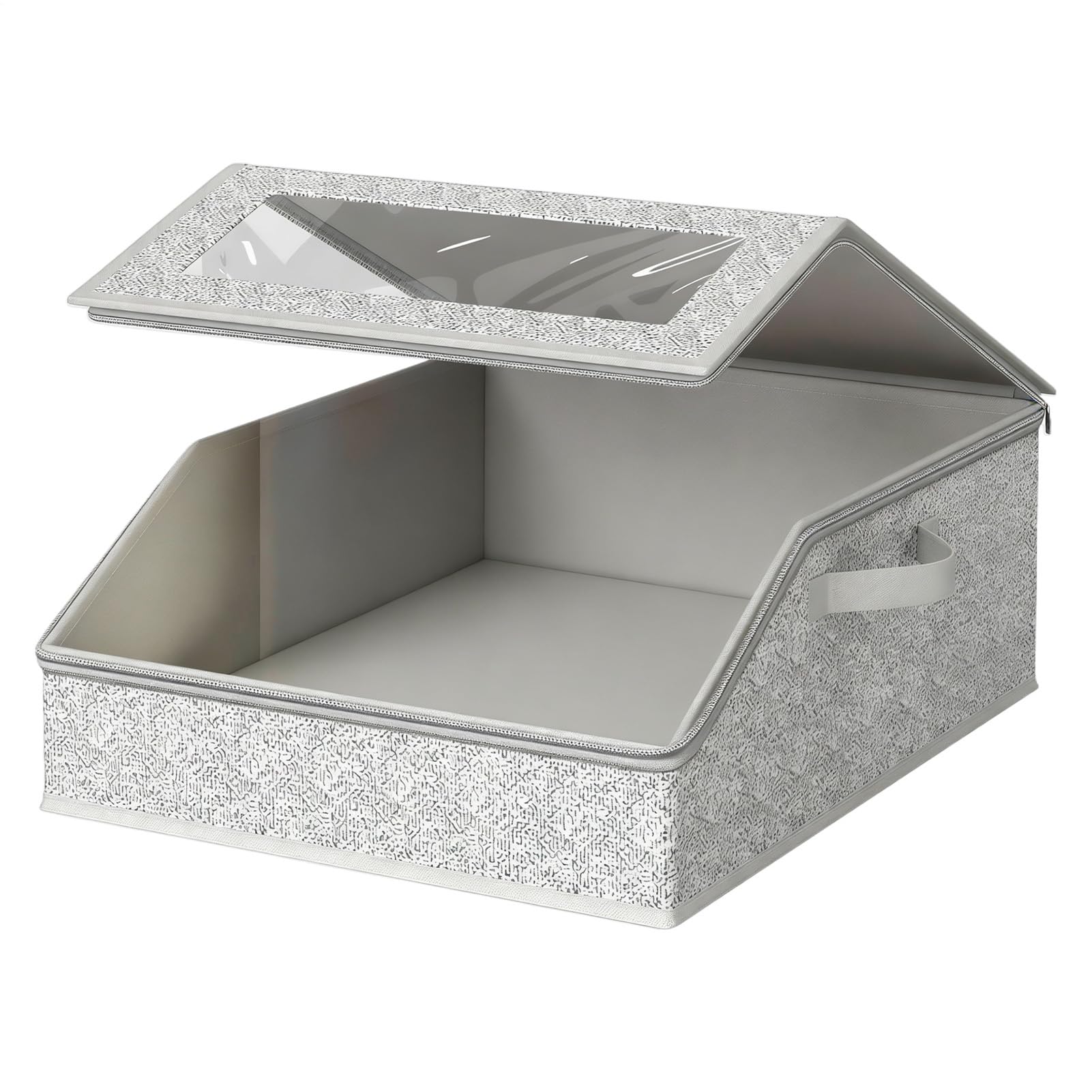 Rangement chapeaux transparent pour optimiser les placards de la famille