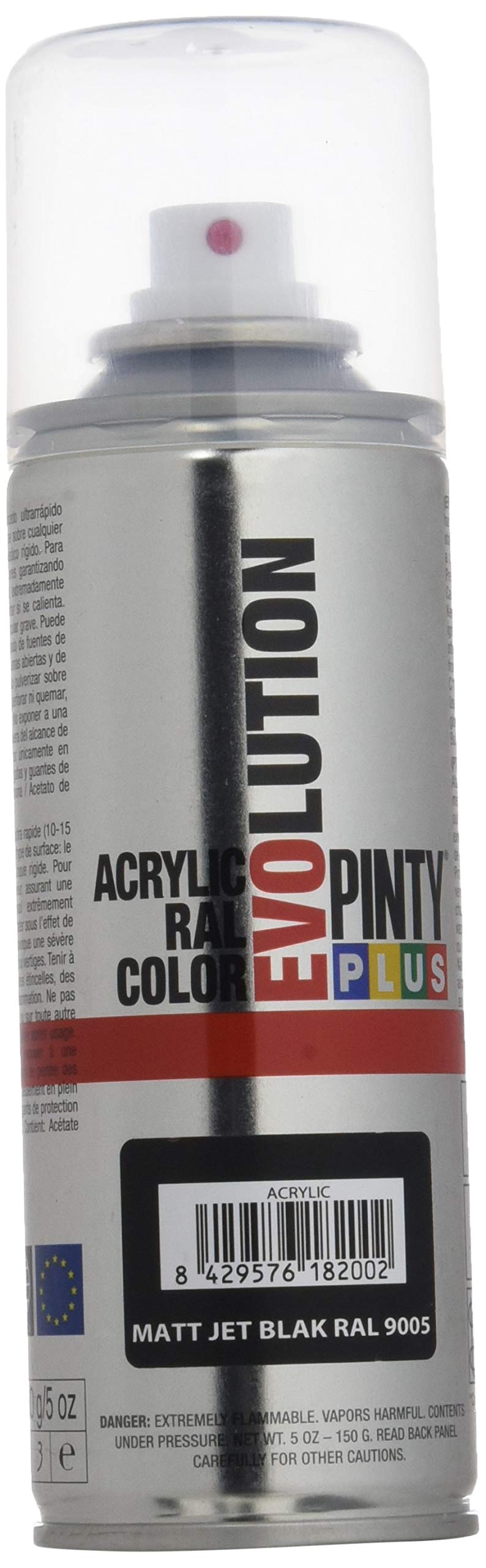 Nvs - Pintura spray acril. 270cc.Negro mate 9005/249