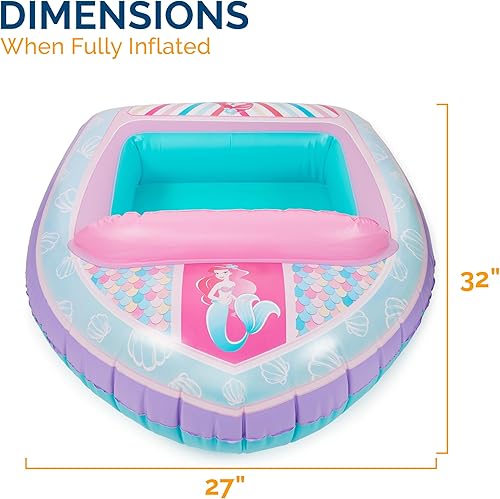 Miniatura 3 de Swimways Disney Princess Ariel Dive N Surprise, Swimming Pool Accessories & Kids Pool Toys, Little Mermaid Party Supplies & Water Toys for Kids Aged