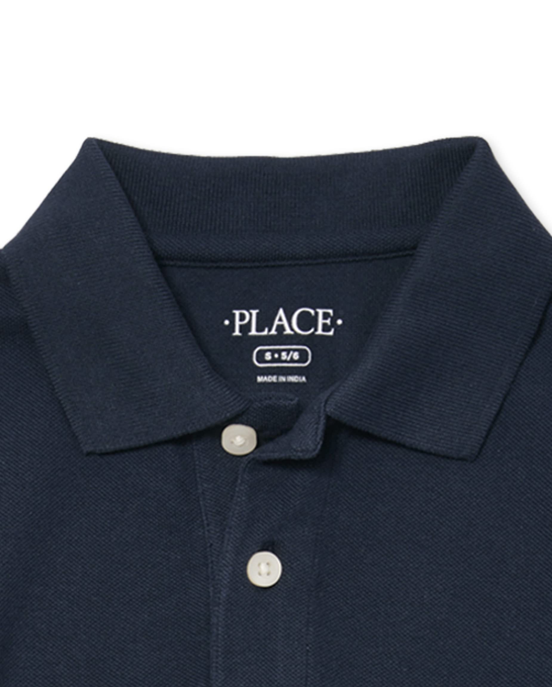 The Children's Place Koszulka polo Chłopcy Boys Uniform Pique Polo 2-pack