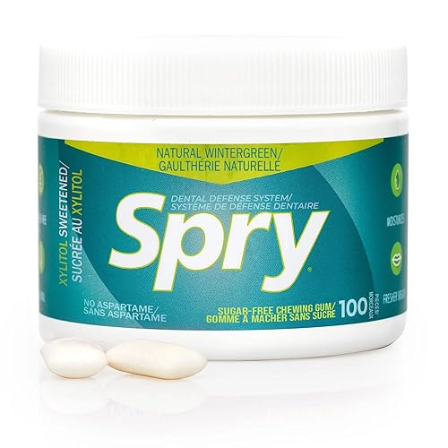 Miniatura 7 de Spry Fresh - Goma de mascar con xilitol natural, sistema de protección de los dientes, sin aspartamo, sin azúcar