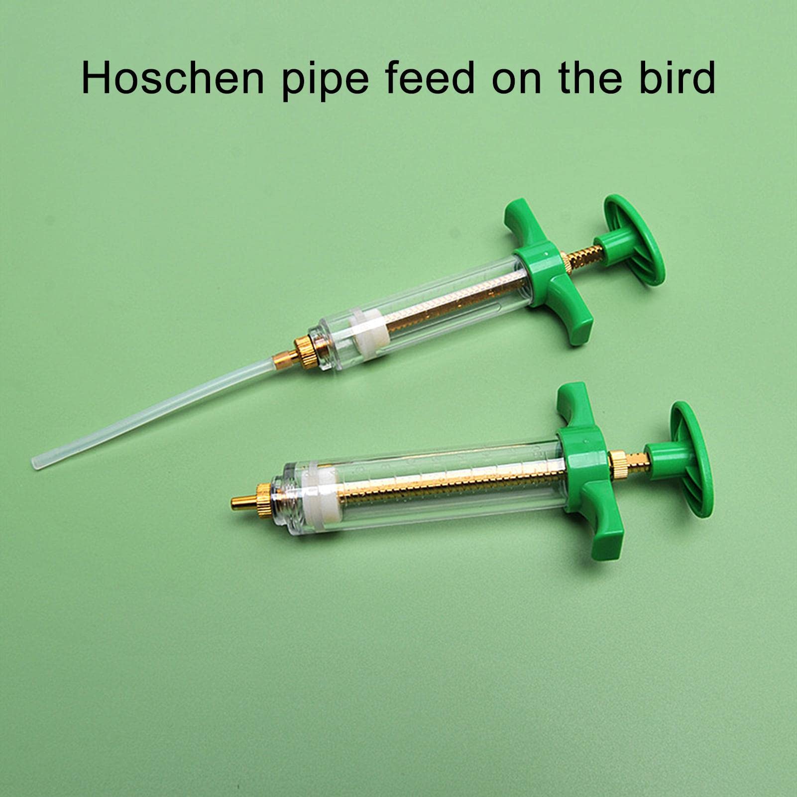 LOSOO Seringue d'alimentation | Tubes d'alimentation pour seringues d'alimentation d'oiseaux pour Oiseaux Malades - Tubes d'injecteur d'alimentation d'Main d'animal Compagnie d'échelle