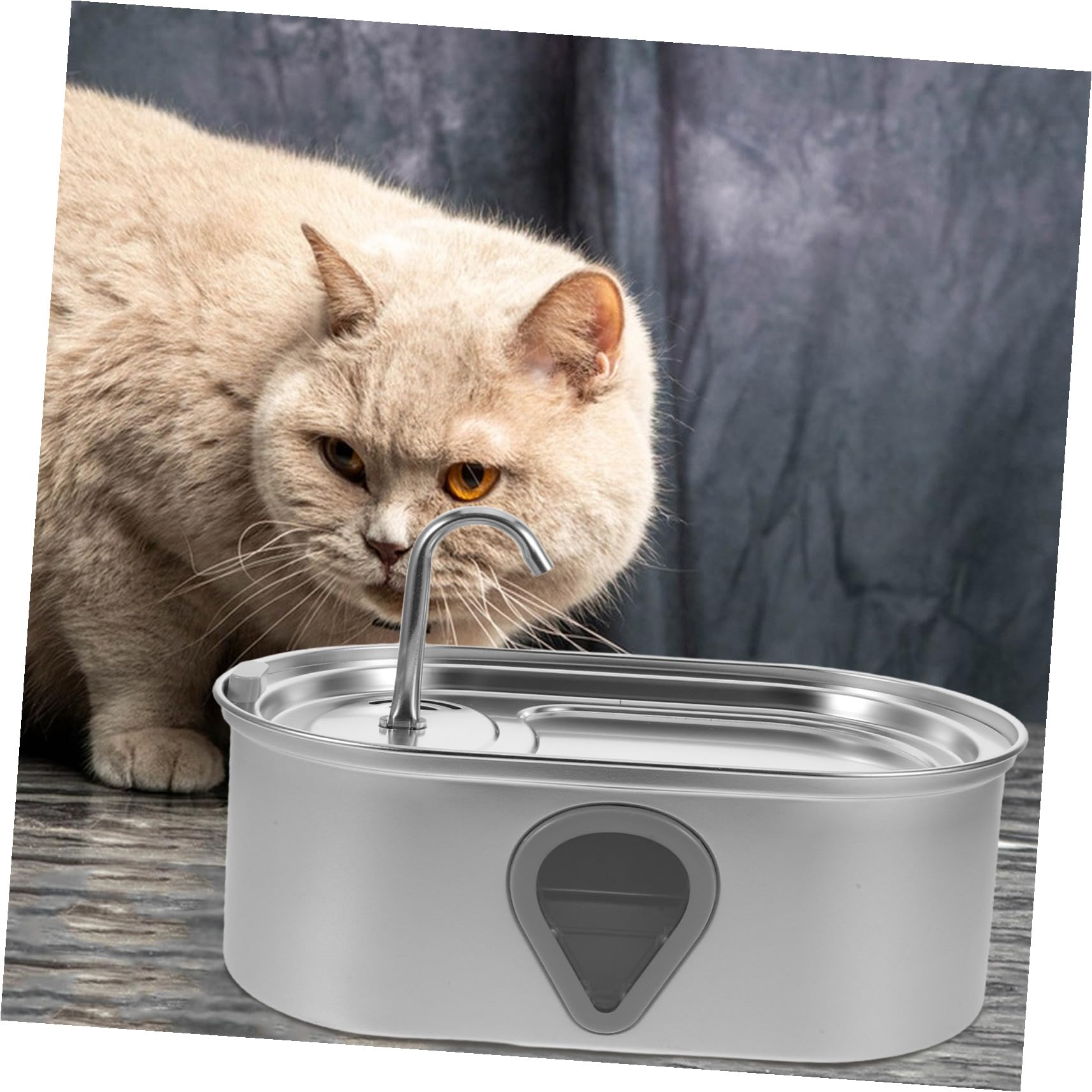 DOITOOL Fuente Automática para Mascotas de Dispensador de Agua Silencioso para Gatos y Perros Pequeños Bebedero USB para Interior