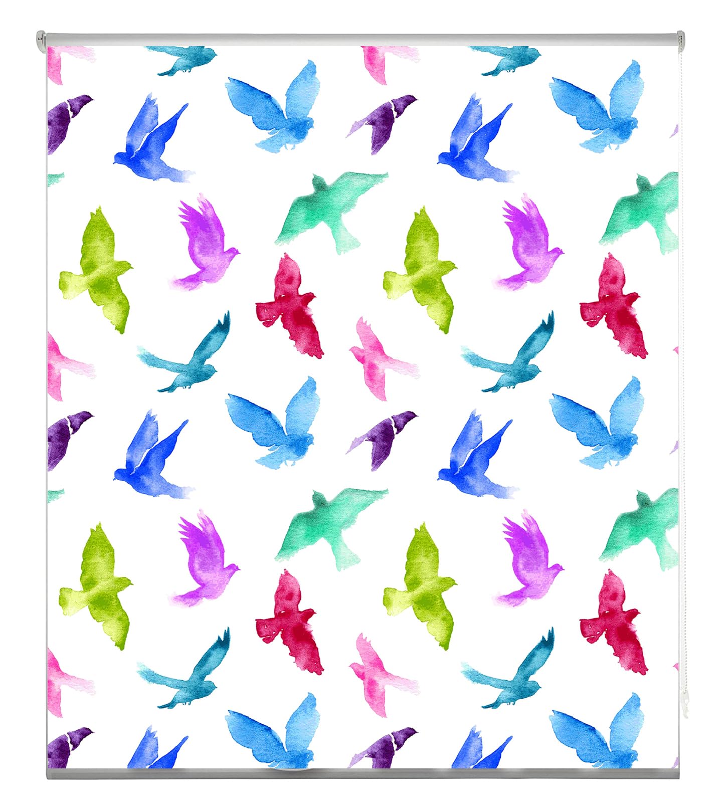Estoralis | Animaux | Store Enrouleur | sans Outil Tissu translucide imprimé | A-3149 | 75 x 150 cm. (Largeur/Hauteur) Taille du Tissu 72 x 150 cm. | Stores pour fenêtres et Portes