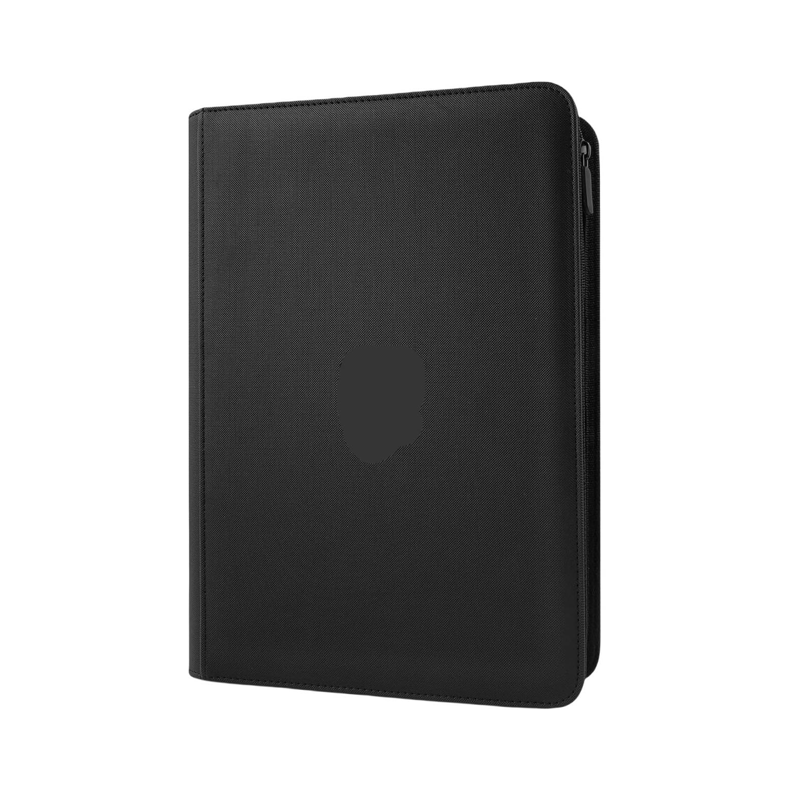 Pocket Zipper Card Binder, Trading Holder Book, PU Cover Zip For Cards for Football Sports Card(Color6)