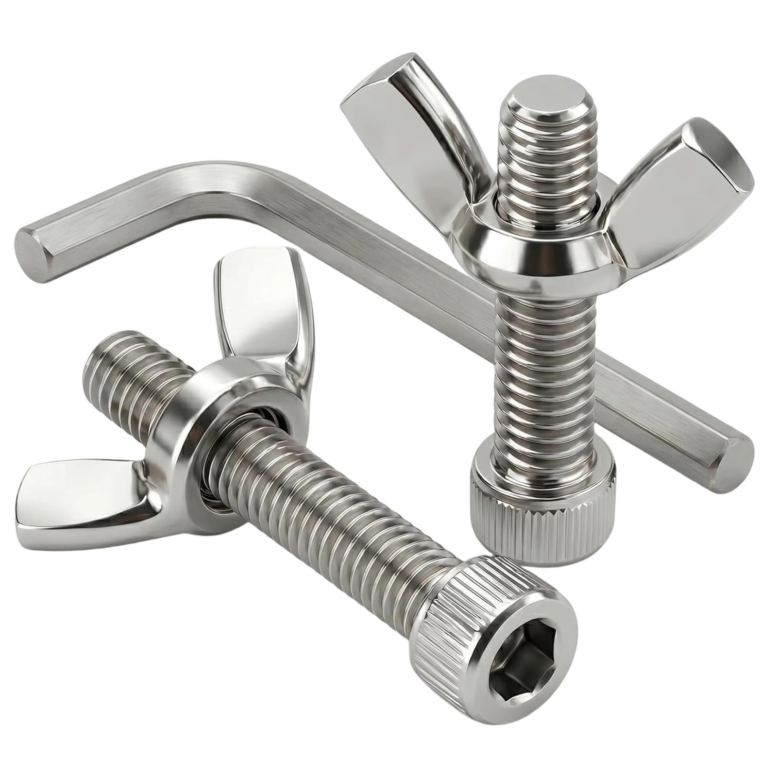 SHINLHUA Nut Bat Design Positioning Pin for Ceramic Wheel 304 Stainless Steel Permanent Earthenware Crafting Tool