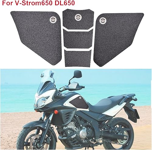 Miniatura 3 de Tank Pad Protector for Suzuki V Strom 650 2000-2011 2017-2021 DL650 DL 650 Vstrom DL1000 DL650XT Side Decals Anti Slip Tank Pad Stickers Motorcycle