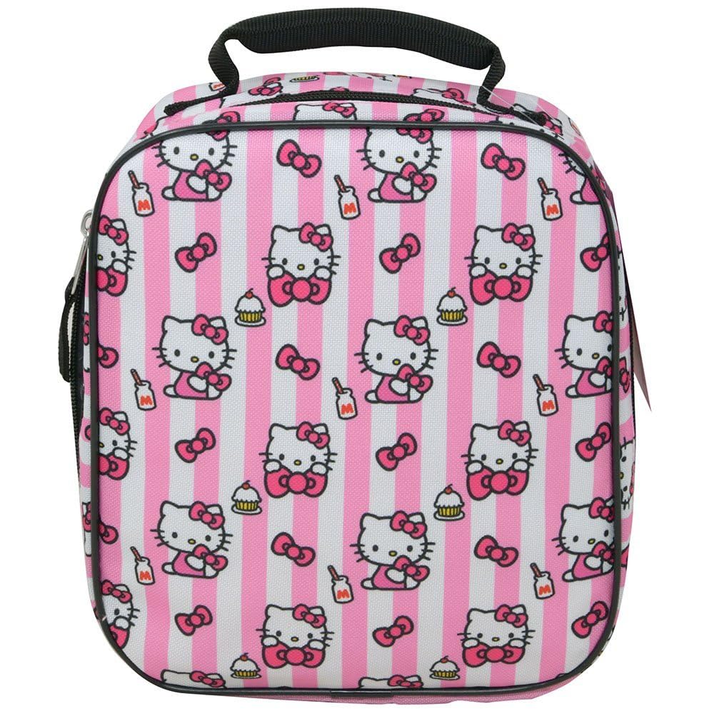 Hello Kitty Milk Bows and Cupcakes Lunch Bag
