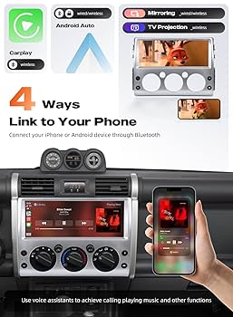 Amazon.com: Dasaita Android 13 Radio for Toyota FJ Cruiser