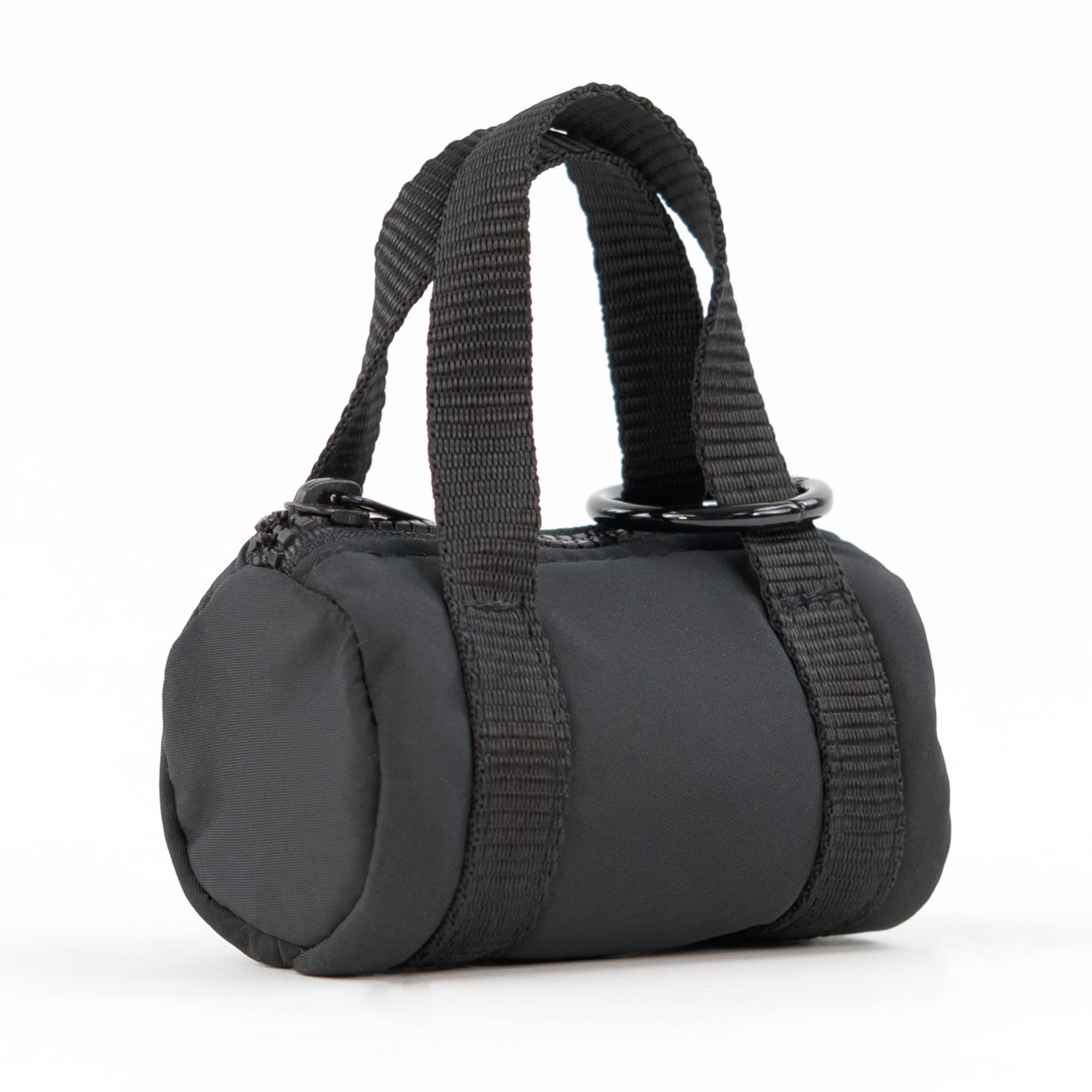 Photo 1 of packlab Micro Nano Duffel Keychain - Black Coin Purse for Women