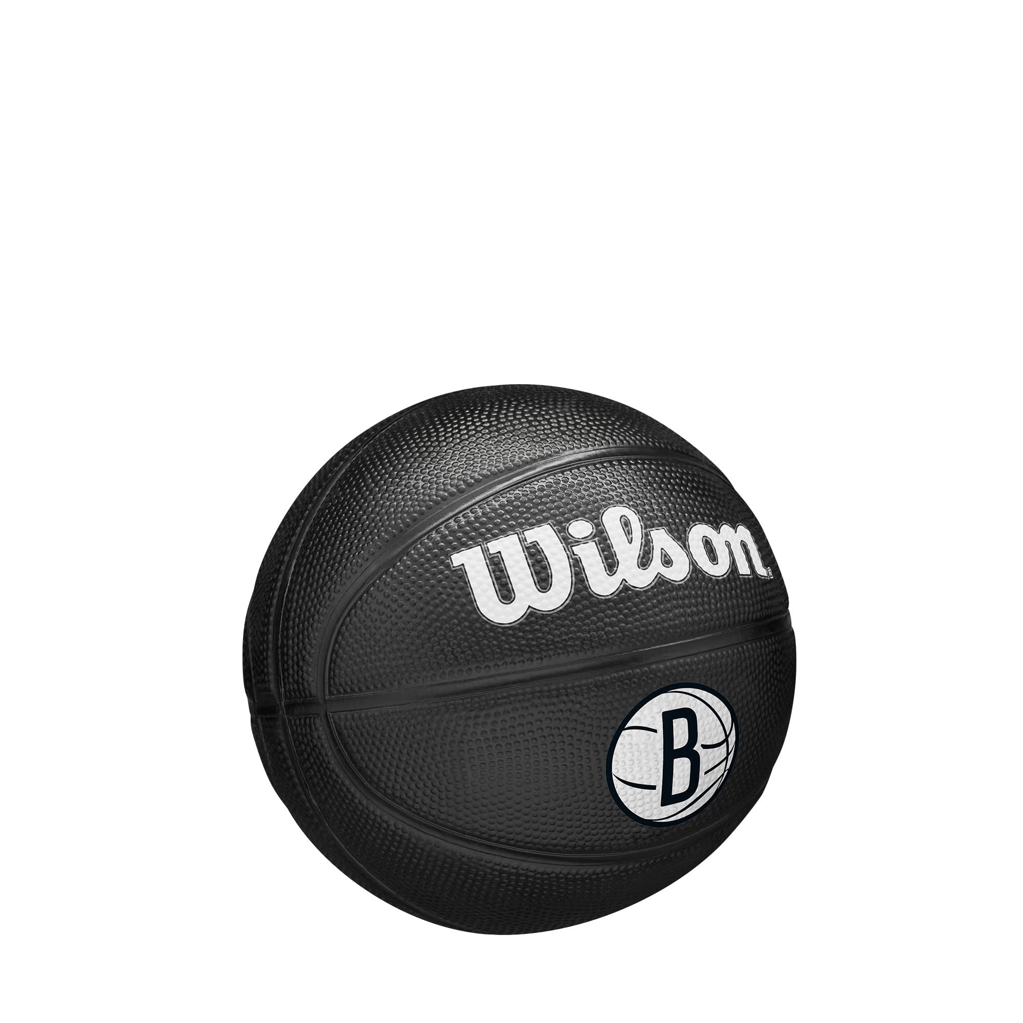 WILSON NBA Team Tribute Mini Ballon de Basket Taille 3 Noir Brooklyn Nets