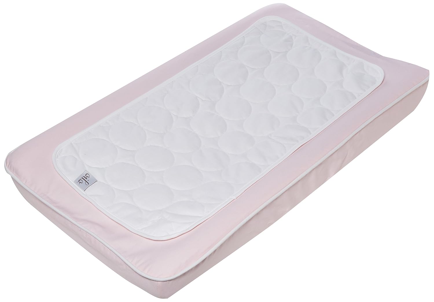 Oilo Changing Pad Cover & Topper Kit, Blush Diaper Changing Products Baby