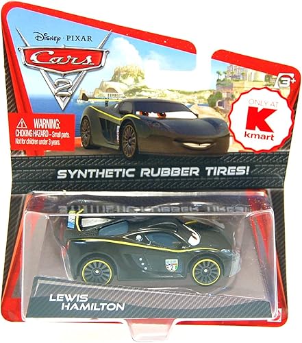 DisneyPixar Cars 2 Película Exclusiva Lewis Hamilton Con Neumáticos De Caucho Sintético Escala 155