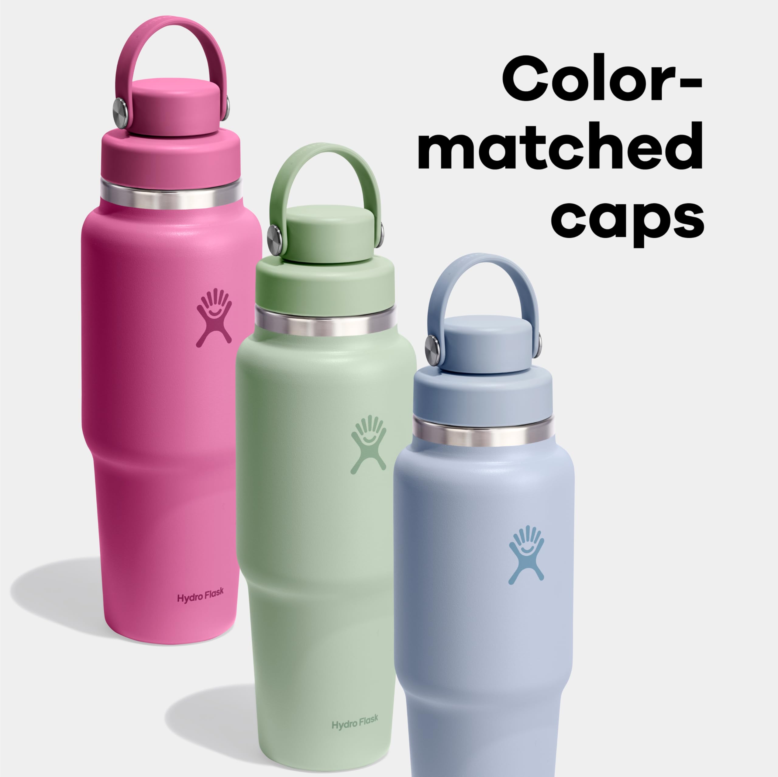 Amazon | ステンレス ボトル Travel Bottle with Flex Chug Cap