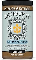 Vista 38 de Retique It Kit de acabado para encimera de madera – Vaya más allá de la imitación de madera con imprimación base de madera líquida y tintura en gel