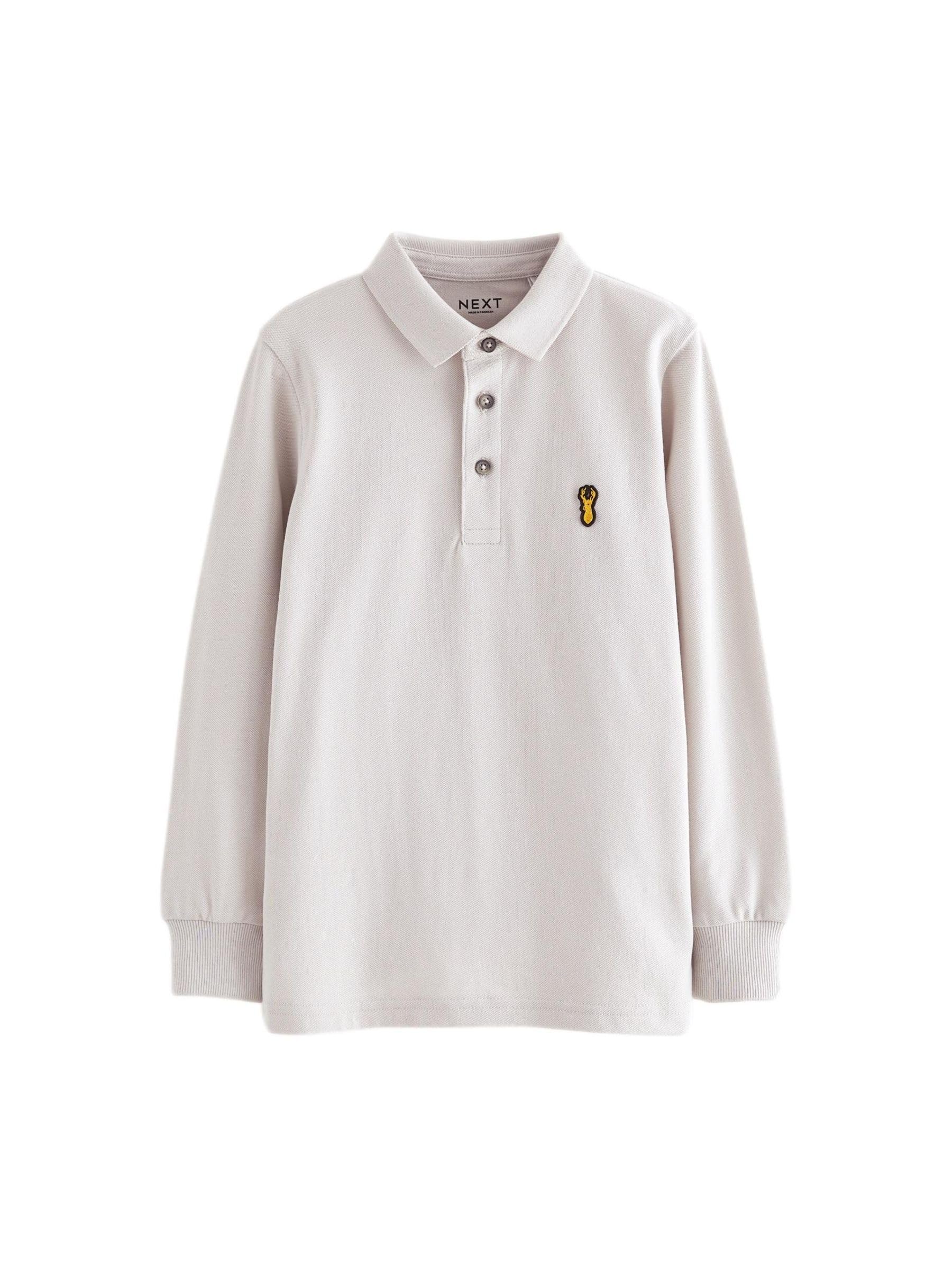 NEXT Jungen Standard Langärmeliges Polo-Shirt 98-176