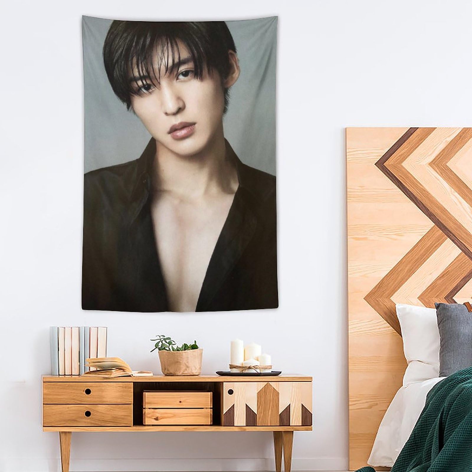 Amazon.co.jp: スノーマン 目黒蓮 タペストリー おしゃれ飾り 壁掛け