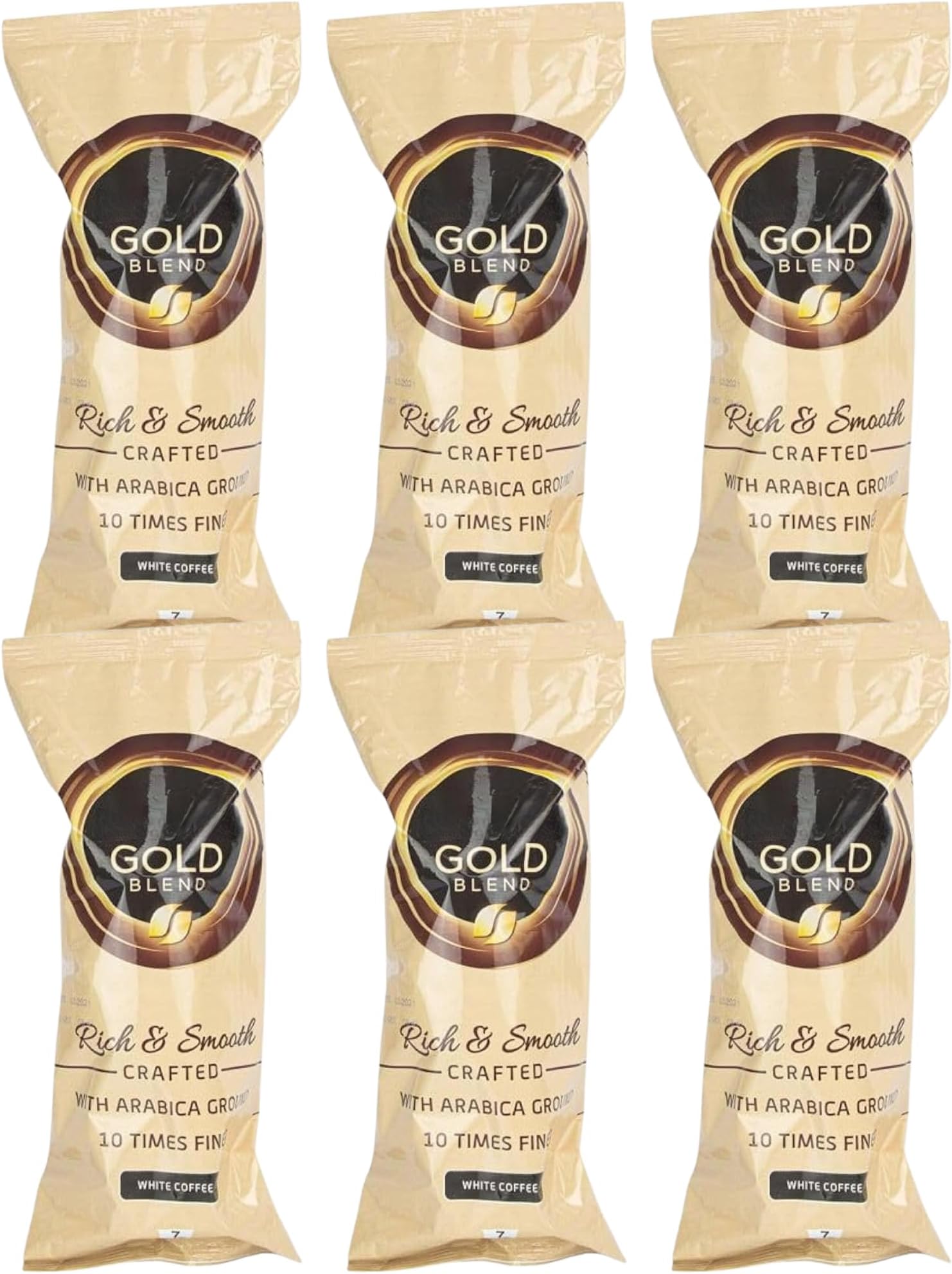 On The Go Coffee Bundle with Gold Blend Rich & Smooth Cup Drinks x6 Cups (6 Pack)