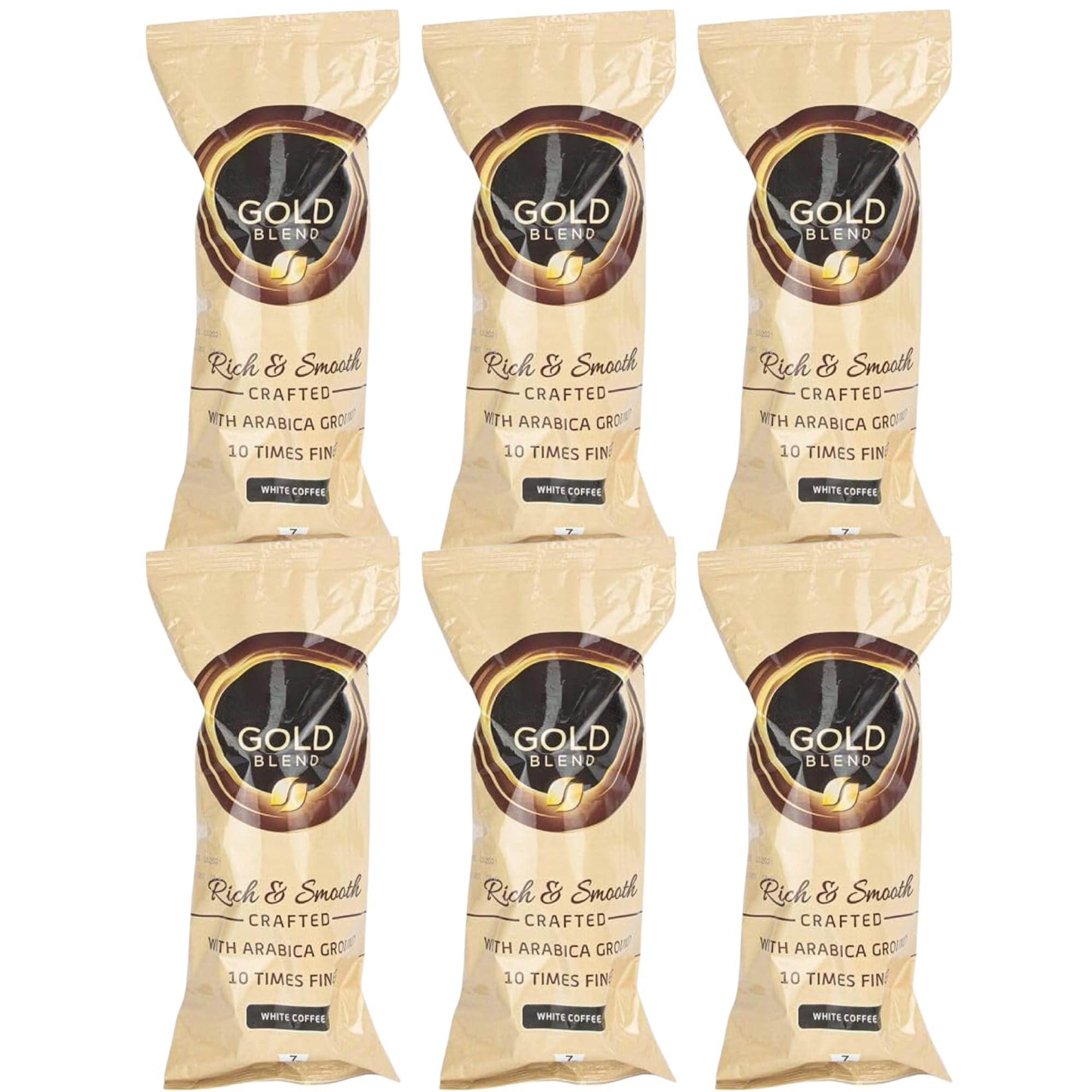 On The Go Coffee Bundle with Gold Blend Rich & Smooth Cup Drinks x6 Cups (6 Pack)