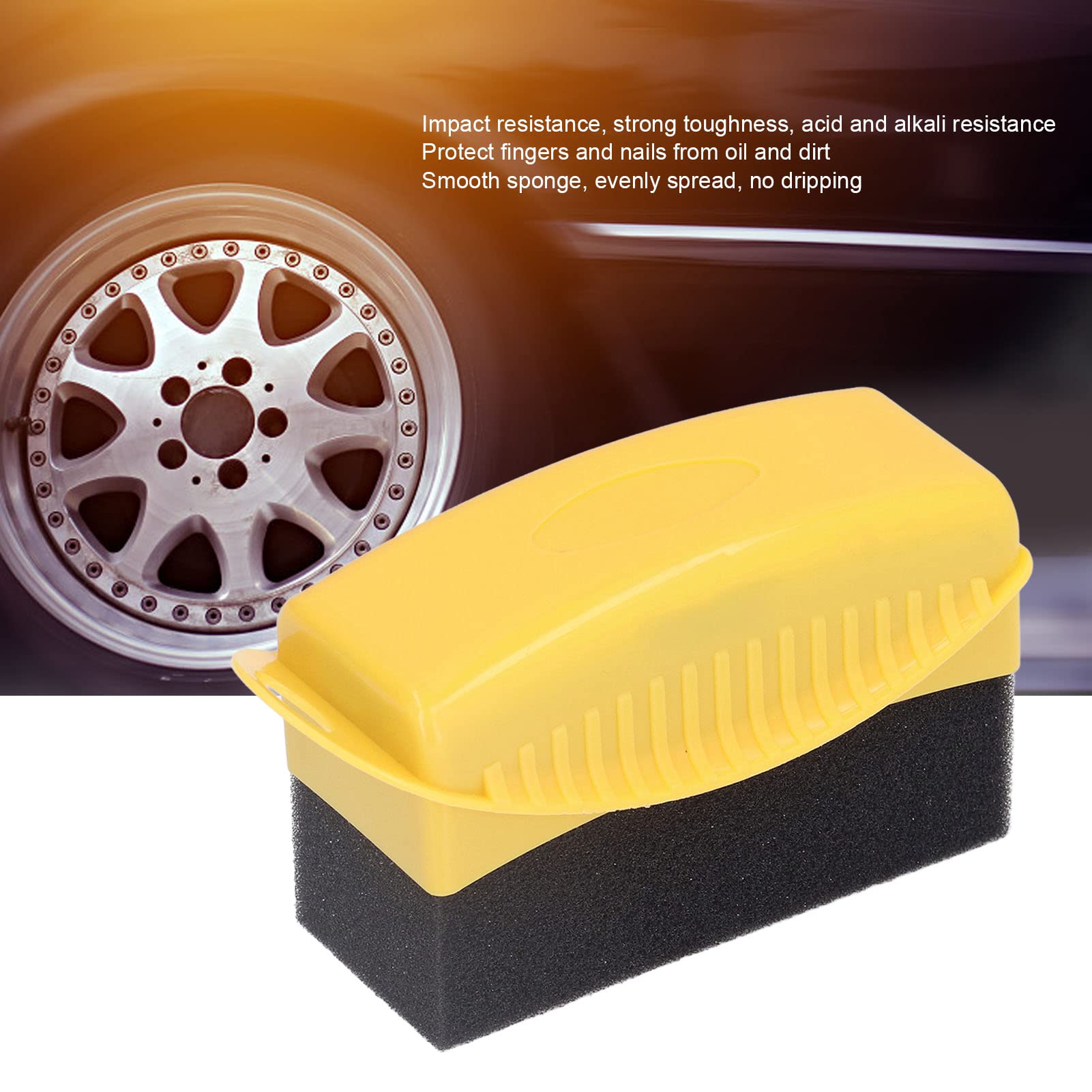 Kit De 3 Éponges De Polissage Pour Voiture Avec Poignées - Pour Appliquer Cire, Enlever Résidus Et Finition